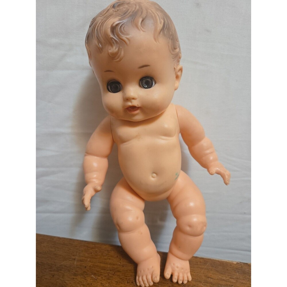 Vintage Sunbabe  So-Wee Ruth E. Newton Rubber Baby Doll Sun Rubber Co. 1957
